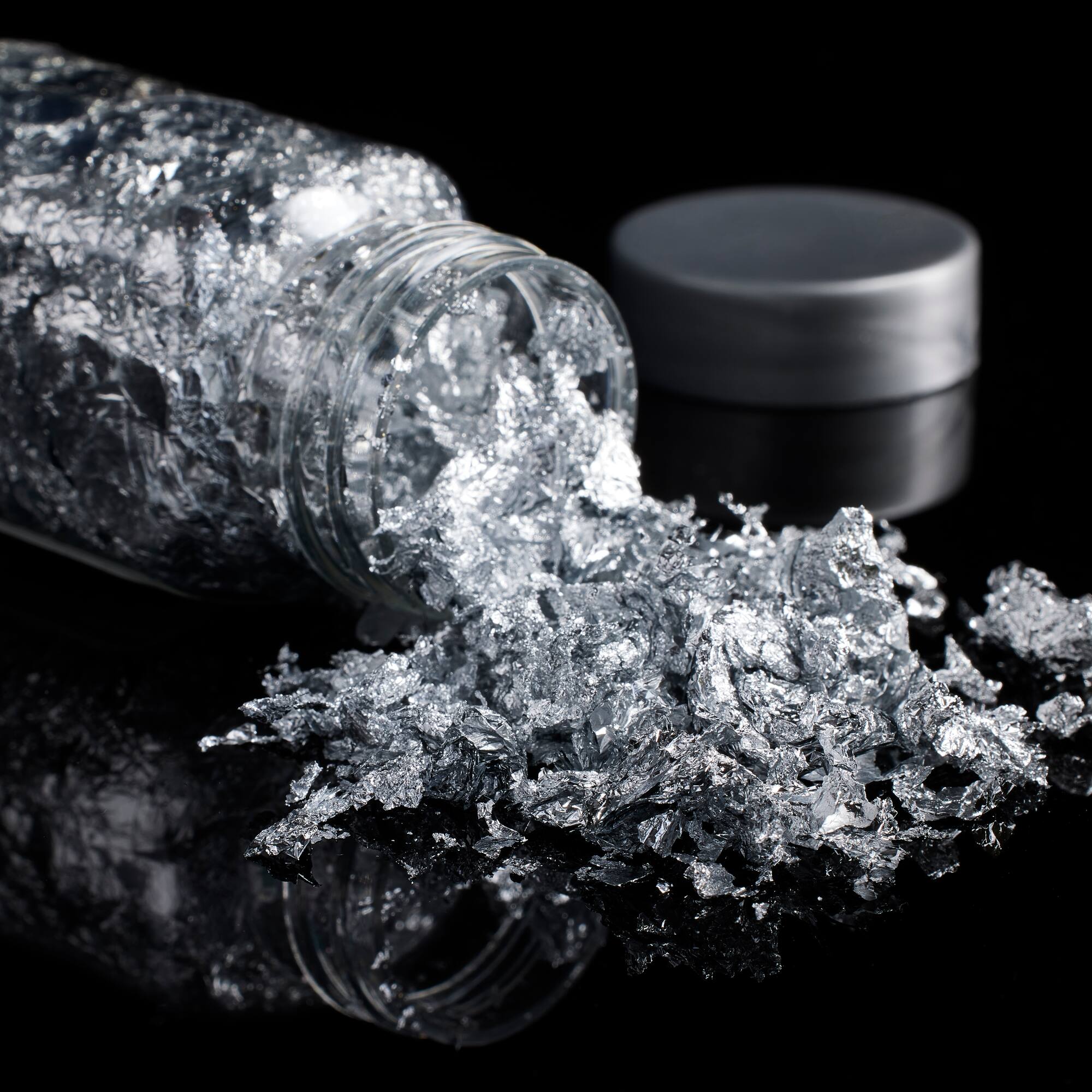 Specialty Glitter Silver Foil Flakes by Recollections™